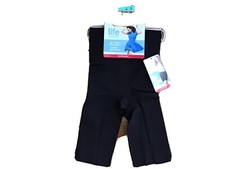 New Life by Jockey Slipshort Underwear Small Stretch Shapewear Black C42-9 