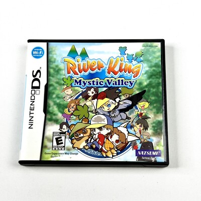River King Mystic Valley | Nintendo DS | Authentic Complete CIB NDS natsume