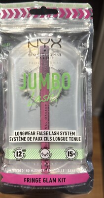 Jumbo Lash! Vegan False Eyelashes Kit with 2-in-1 Eyeliner Adhesive, Up to 12...