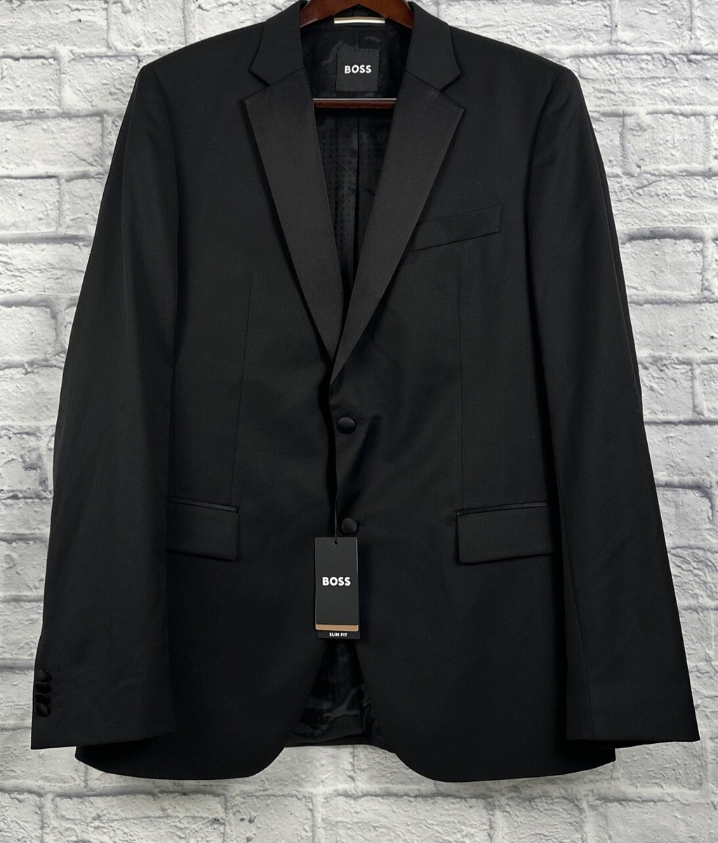 Formal Menswear Hugo Boss Black Suit Sale Current NWT Hugo Boss