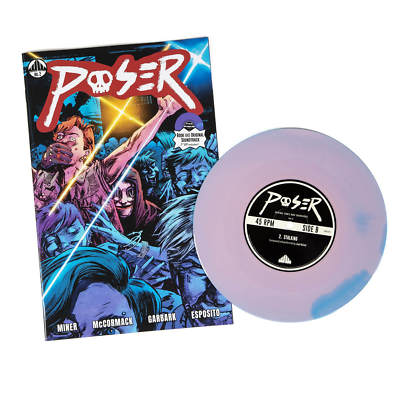 Waxwork Records/Comics - Poser Comic Issue 2 Includes 7 Inch Vinyl  New & Sealed