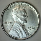 1943 Lincoln Steel Wheat Cent Coin 1c Unprocessed Genuine Uncirculated Penny