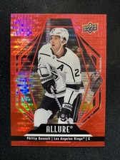 22-23 UD Allure Hockey Red Rainbow 2 Phillip Danault