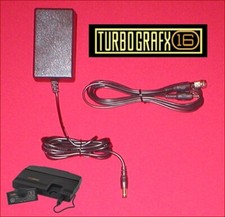 10.5V AC Adapter  6Ft Cable  RF Adapter for Turbo Grafx 16 Console System NEW