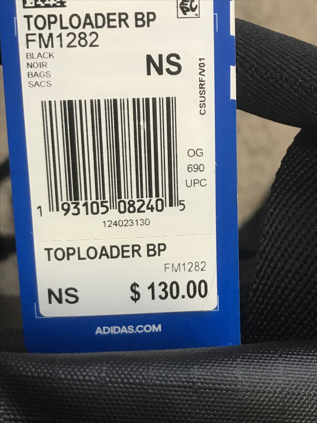 adidas tango top loader backpack