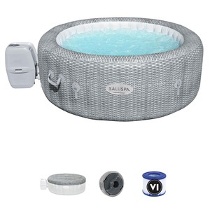 Bestway SaluSpa AirJet 6 Person Honolulu Inflatable Hot Tub Spa (Open Box) - Click1Get2 Hot Best Offers&secure=symbol5&set=par&sale=mega Discount&set=par&sort_by=lowest Discount