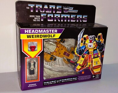 Transformers Reissue Retro Headmaster Weirdwolf NEW SEALED