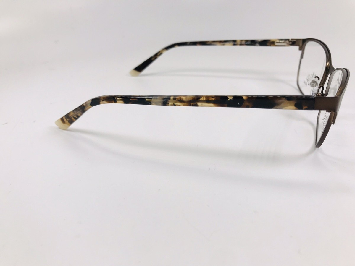 New Chic Brown OAKLYNN Eyeglasses 57mm with Case For The Stylish Large Woman Brown Chic-Sage Eyeglasses | eyecarecenter main image 2