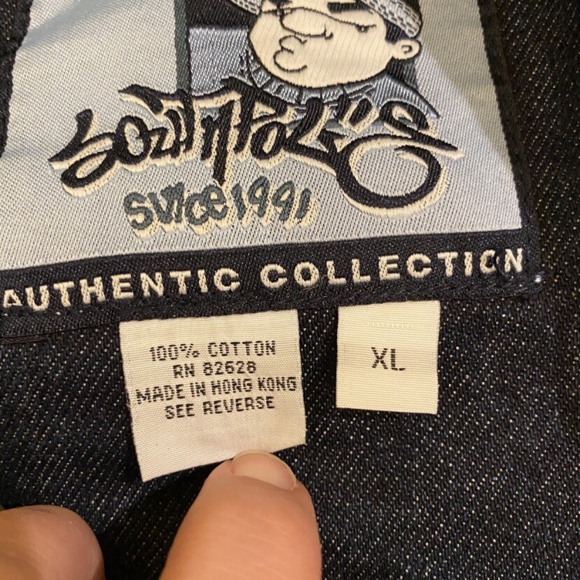 SOUTHPOLE Vintage Jacket, Denim Skate, Urban, Y2K, Hip Hop