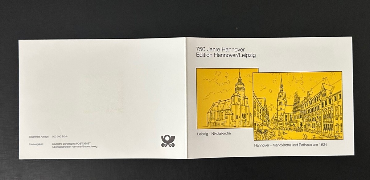 First day Cover - Germany 1991 Hannover Anniversary 750 years | eBay