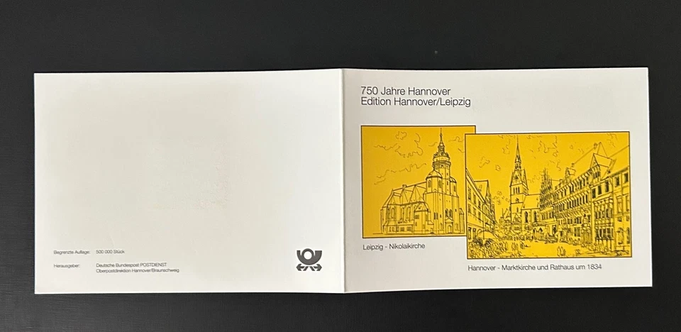 First day Cover - Germany 1991 Hannover Anniversary 750 years - Image 2 of 4