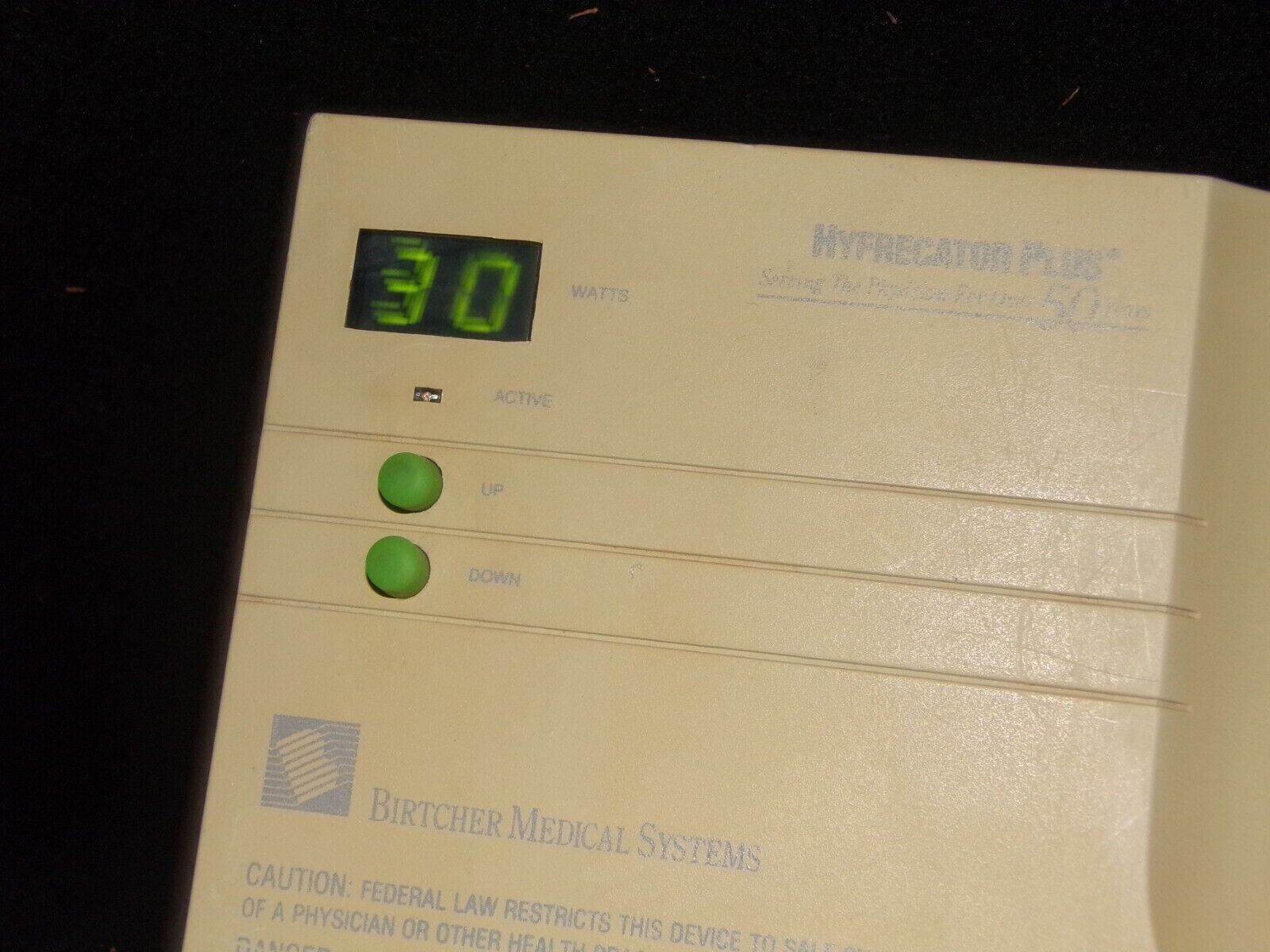 BIRTCHER HYFRECATOR PLUS ELECTROCAUTERY UNIT FULLY RECONDITIONED eBay