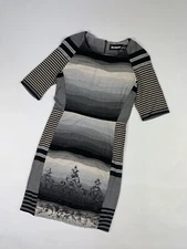 Desigual by christian Lacroix ladies 3/4 sleeve a-line dress