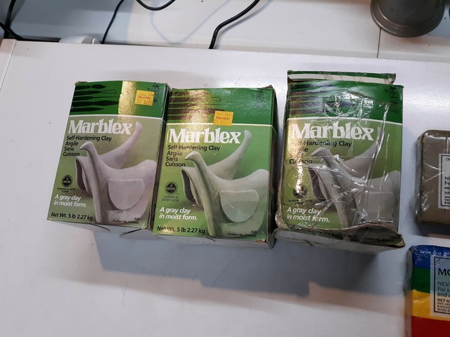 self hardening modeling clay