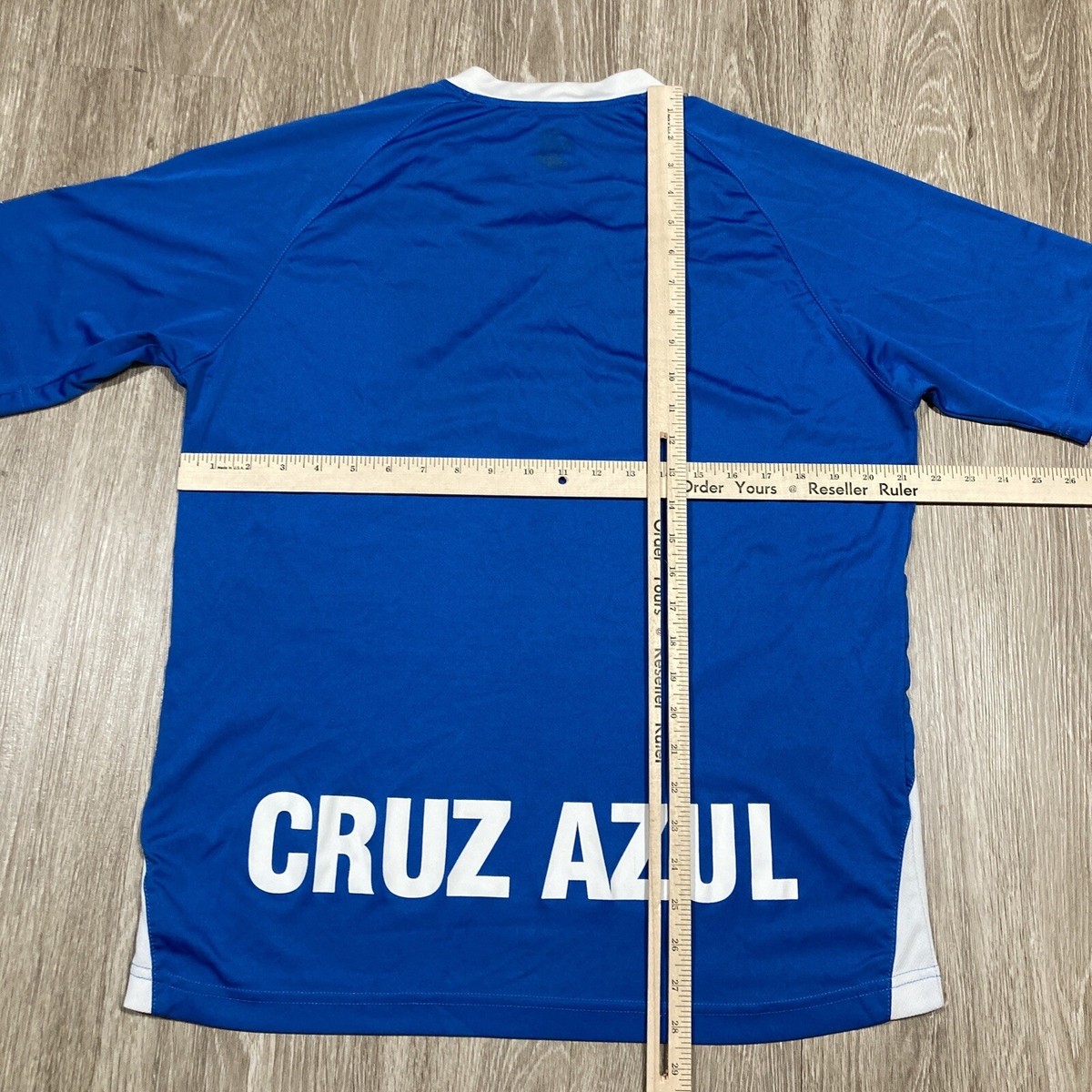 Cruz Azul Jersey L 90s FMF La Liga No Name Blank Back FC