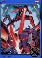 [DIGITAL] Topps Marvel - Cyclops - Popular Demand 23 S1 Blue X-Men Roster