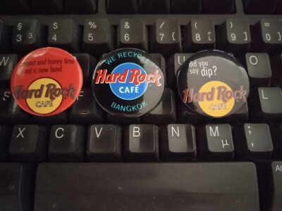 3 hard rock cafe  PIN (Nadel) Siehe Bild