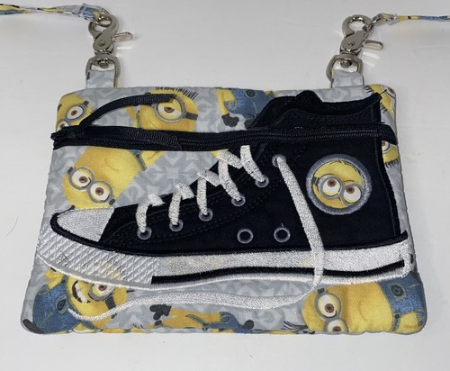 Despicable Me Minions Crossbody Bag Purse Handbag Girl's 7.5” W X 5.5” T