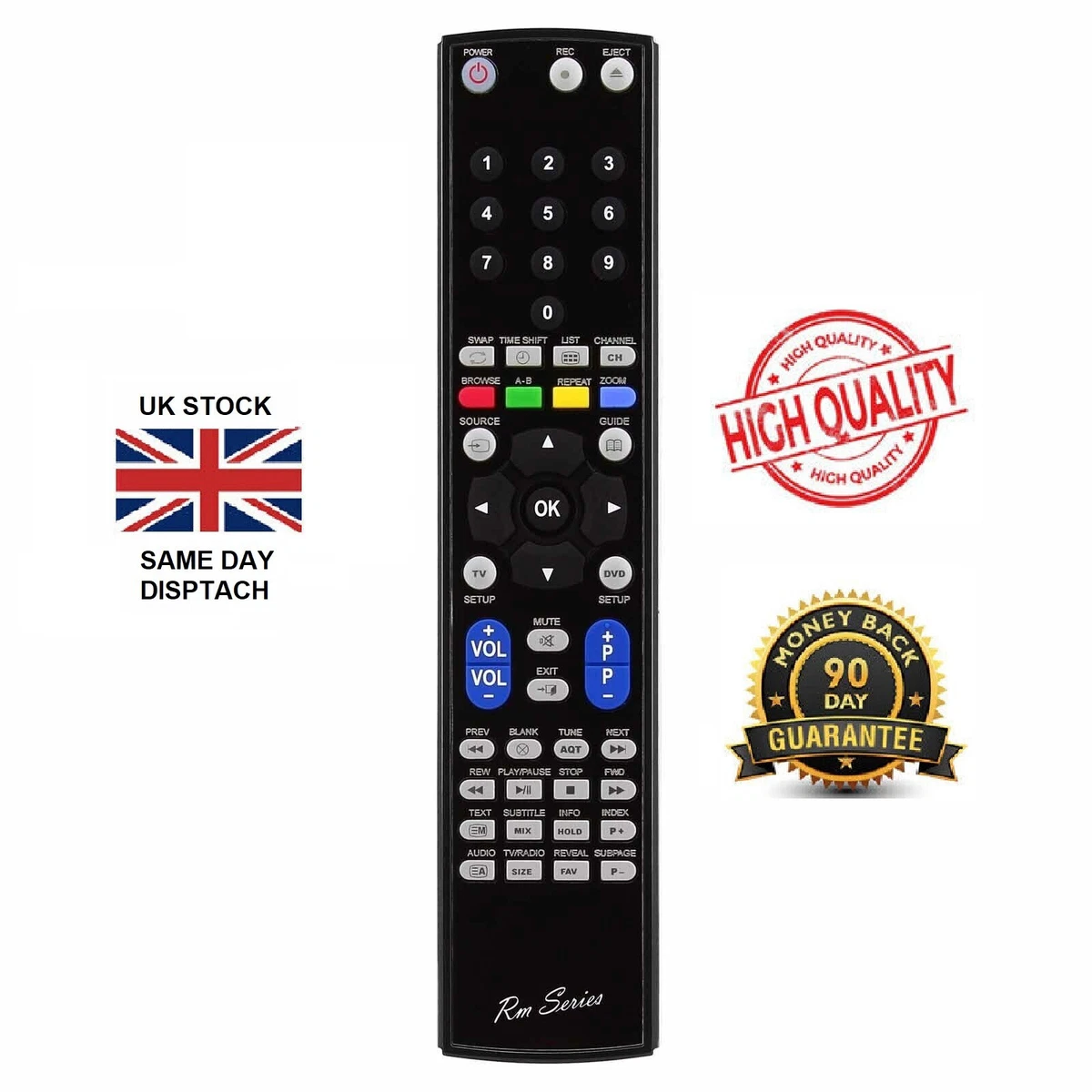 Telecomando Universale Per TV Avtex W249TS W195TS 4K - Infrarossi Nero