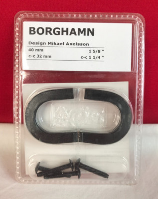 IKEA BORGHAMN 12571 MIKAEL AXELSSON 40mm (1 5/8'') U-FORM SCHUBLADE / SCHRANKGRIFFE