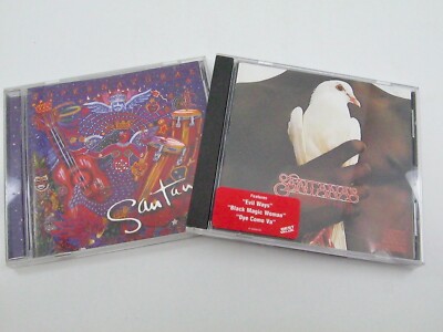 2 Santana Cds Supernatural, Greatest Hits Hidden Track Latin Blues Rock Fusion
