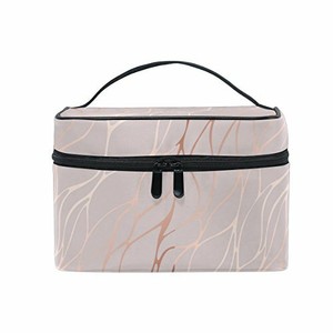 rose gold marble luggage