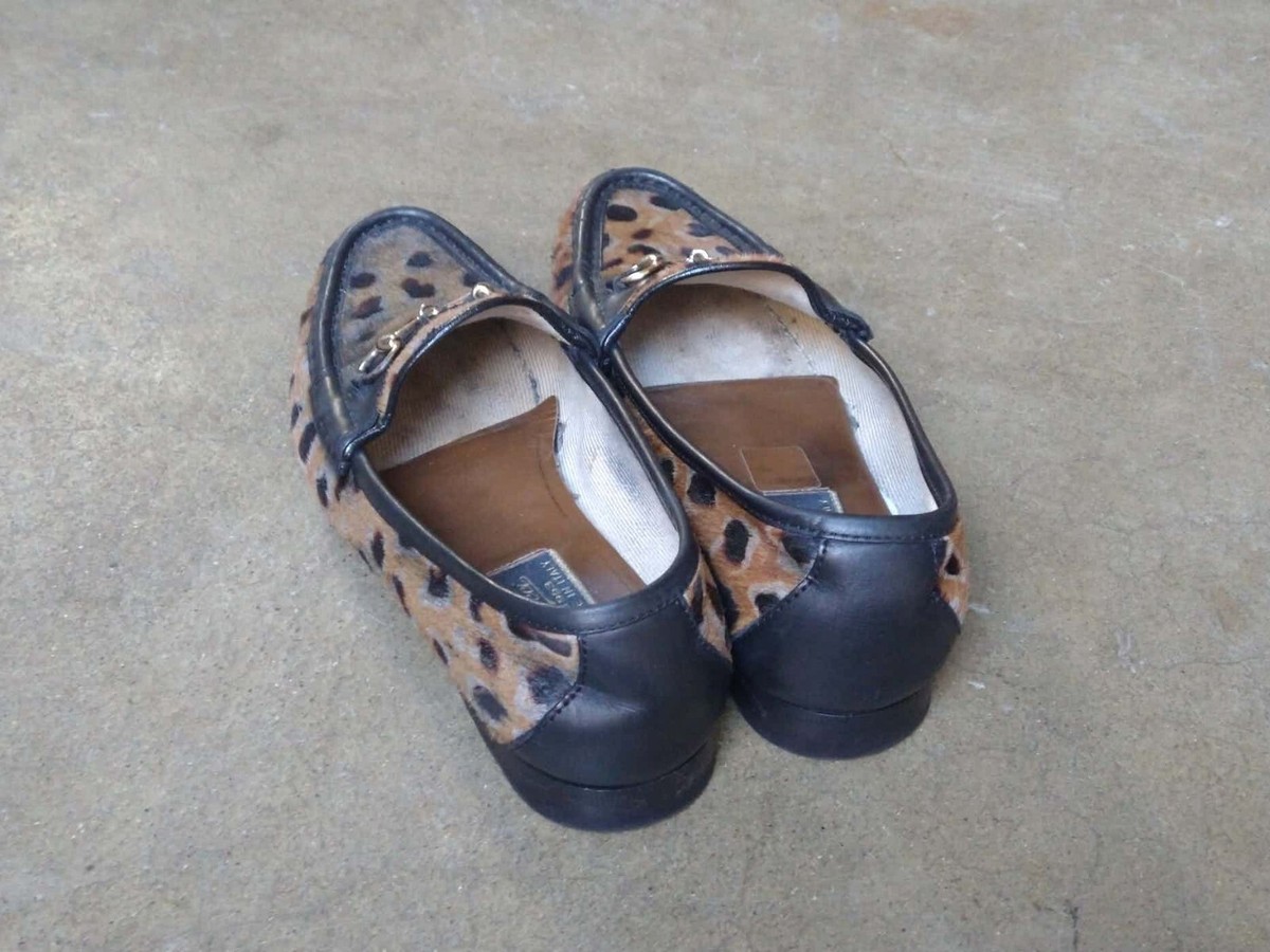 Gucci Horsebit Loafers Leopard Women