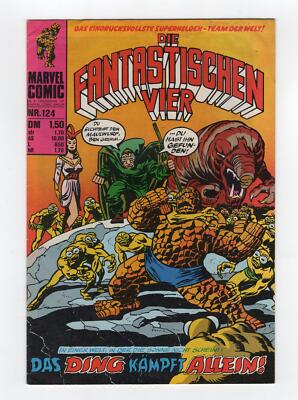 1972 MARVEL FANTASTIC FOUR #127 +DAREDEVIL #51 MOLE MAN, KALA RARE KEY GERMAN