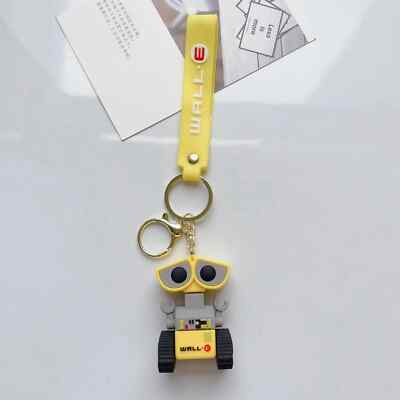 Wall-E Disney Pixar Schlüsselring Schlüsselanhänger Schlüsselanhänger Cartoon Tasche Charm Anhänger