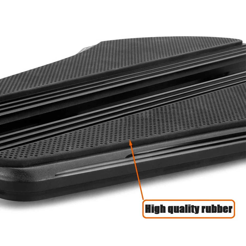 Defiance Floorboards highway foot rest For Harley touring bagger Street glide Foto 3 de 4