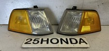 1990-1991 Honda Civic 4 Door Sedan Stanley Oem Corner Lights Ef Rare Usdm