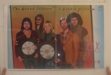 Styx Poster Trade Ad Grand Illusion Double Platinum