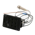 Dual Mode Guitar Preamp EQ Tuner Piezo Pickup Mic Beat Presys Blend 301 LYWS