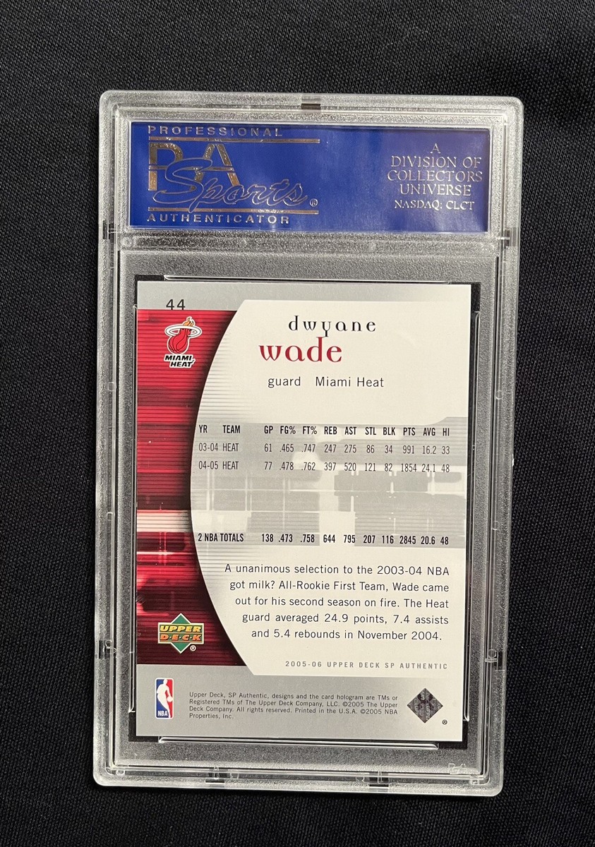 2005-06 SP Authentic - Dwyane Wade #44 for sale online | eBay