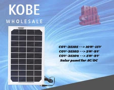 2 PACK NETCOMLAB - Solar Panel 5W-9V