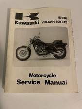 1996 KAWASAKI EN500 VULCAN LTD FACTORY MOTORCYCLE SERVICE MANUAL 99924-1194-01