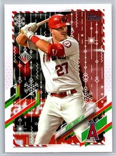 2021 Topps Holiday Mike Trout Los Angeles Angels #HW27