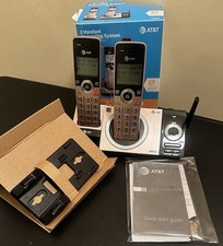 AT T CL82229 DECT 6.0  2-Handset Cordless Phone, Answering System, Call Block.