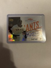 2007 Upper Deck Spectrum Fred Lewis Rookie Signatures On-Card Auto RC 117 Giants. rookie card picture