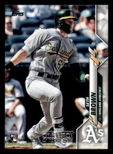 2020 Topps Celebration of the Decades Parallel #123 Seth Brown RC - Oakland Athl