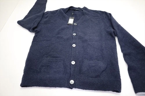 Greyson Golf 25% Wool Sweater  Mens Size  Medium Navy V-Neck  New INV14230795 - product listing photo