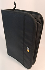 Black Case Logic CD/DVD Holds 100 CDs  Carrie...