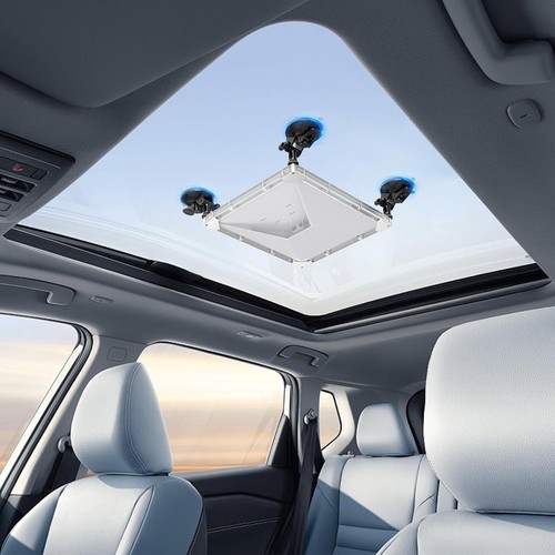 Starlink Mini Support Voiture avec Étui de Protection, Porte Ventouse Toit Solaire - Photo 6/9
