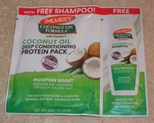 12 Palmer's Coconut Oil Vitamin E Deep Conditioning Protein Packs 2.1 Oz