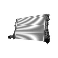 Ladeluftkühler Kühlrippen gelötet Alu 618 mm - 403 mm HELLA für u.a. VW PASSAT