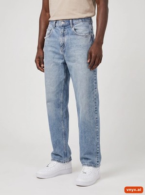 Vintage South Pole Jeans  Heren  maat W34 / L29 Lichtblauw