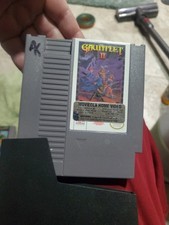 NINTENDO NES GAUNTLET 2 CARTRIDGE WITH SLEEVE TESTED