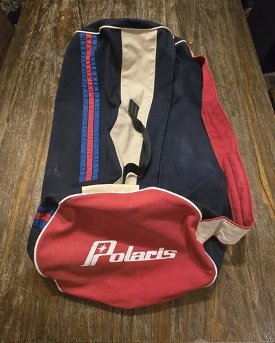 Huge Vintage Polaris Gear Duffel Bag For Atv,Snowmobile 36×16×16 - Picture 6 of 24