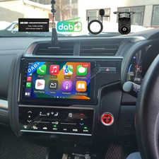 DAB+ For Honda FIT JAZZ 2014-2015 Carplay Car Stereo Radio Android 15 GPS WIFI