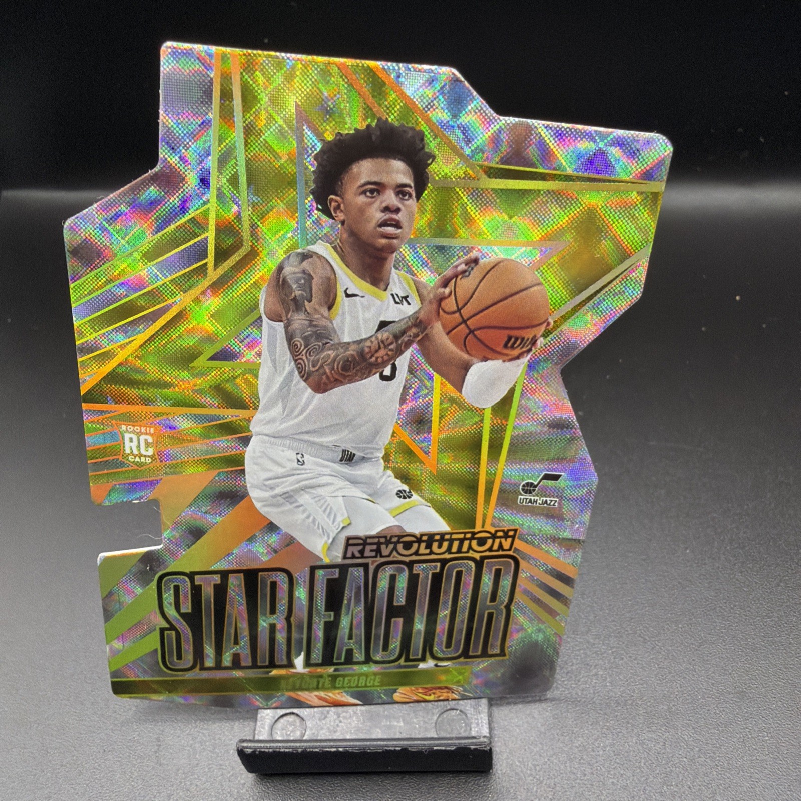 2023-24 Panini Revolution - Star Factor Keyonte George #19 Utah Jazz RC